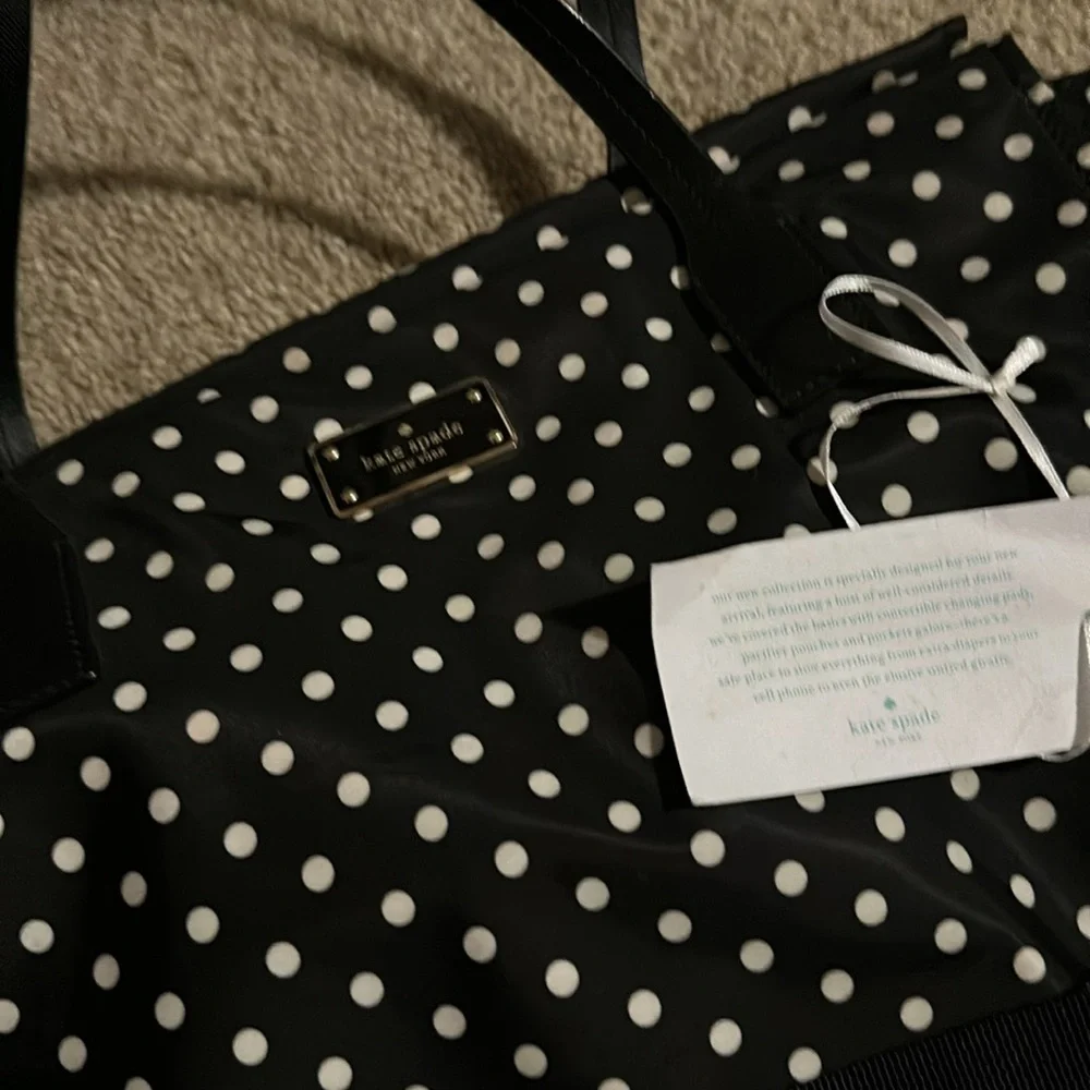 Diaper Bag - Kate Spade Taden Blake Avenue Diamond Dot Diaper Bag